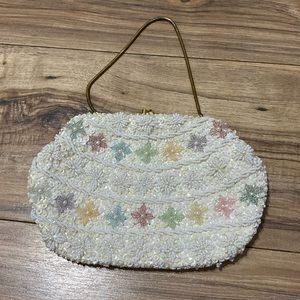 Vintage mini beaded  purse 👛